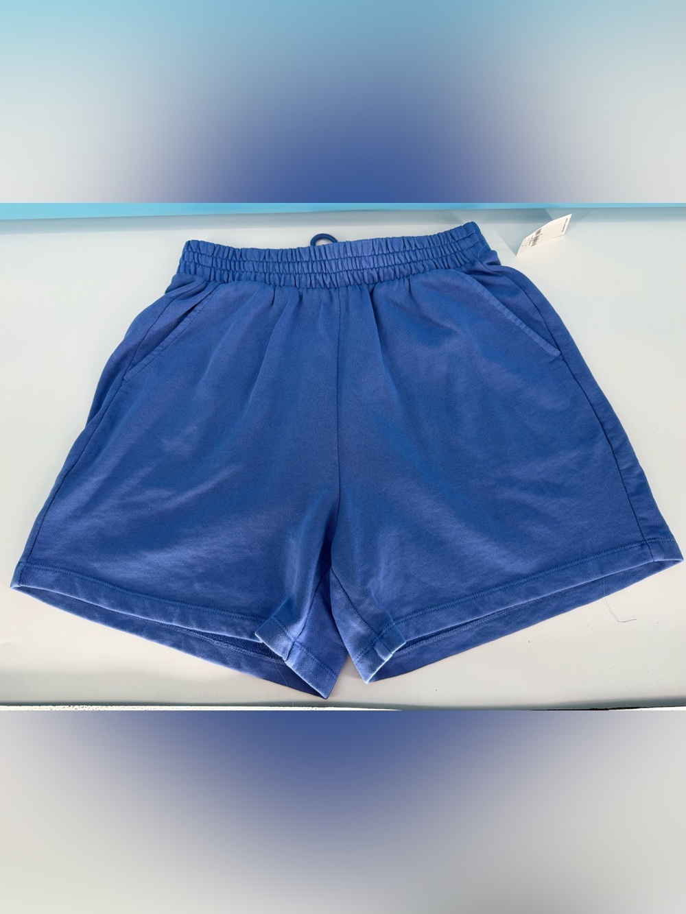 Old Navy Royal Blue Elastic-Waist Fleece Athletic Shorts (Size S) NWT